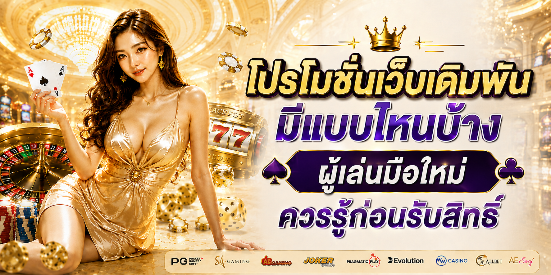 โปรโมชั่นเว็บเดิมพัน มีแบบไหนบ้าง ผู้เล่นมือใหม่ควรรู้ก่อนรับสิทธิ์-1